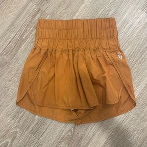 Gold Free People Shorts